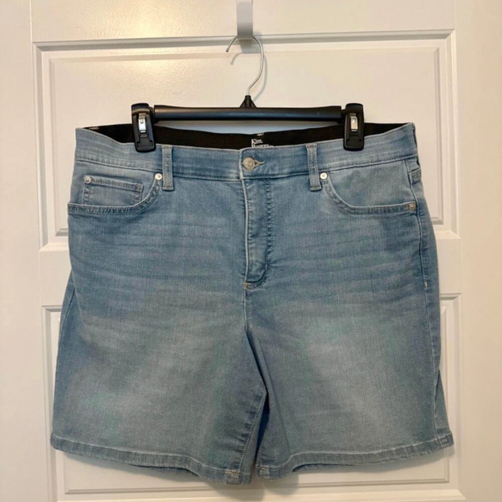 Kim Rogers Jean Shorts tummy control size 12